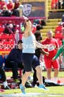 Senior boys shot putt, English Schools Track and Field. Photo: David T. Hewitson/Sports for All Pics